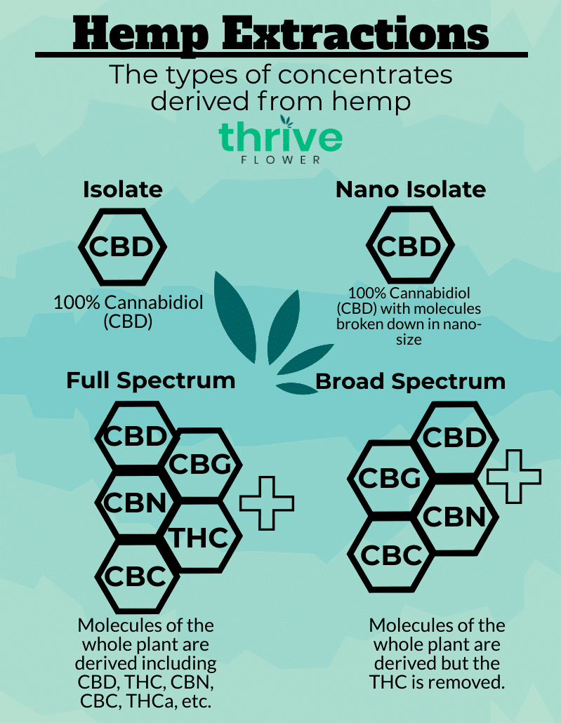 types of cbd